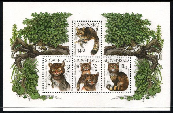 SLOVAKIA - 2003 WWF 'European Wildcat' Miniature Sheet MNH [E7398]