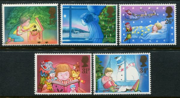 GREAT BRITAIN - 1987 'CHRISTMAS' Set of 5 MNH [D3858]