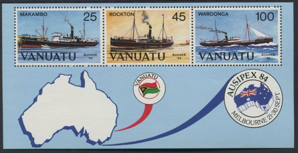 VANUATU - 1984 'AUSIPEX 84' International Stamp Expo Miniature Sheet MNH [C1976]