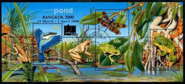 AUSTRALIA - 1999 ‘SMALL POND’ Bangkok Overprint CTO SG1913 [B2812]