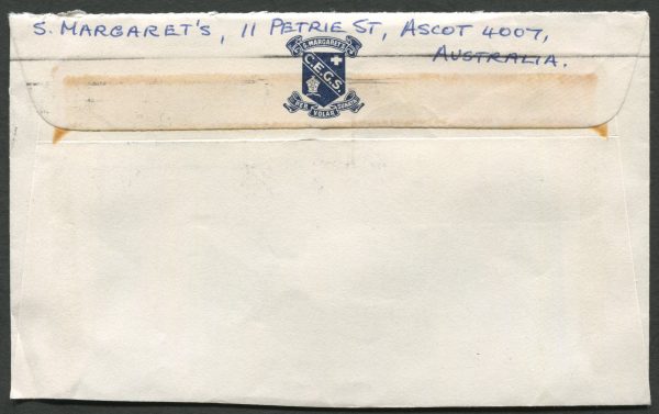 AUSTRALIA - 1987 $1 'Star Fish' on international cover to Finland [C2817]
