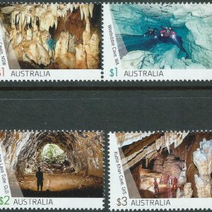 AUSTRALIA - 2017 'CAVES' Set of 4 MNH [B4100]