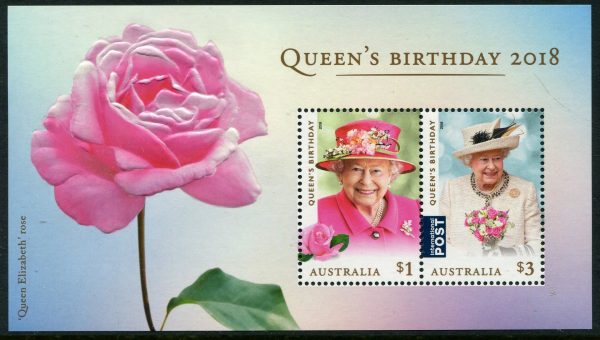 AUSTRALIA - 2018 'QUEEN'S BIRTHDAY' Miniature Sheet MNH [D3839]