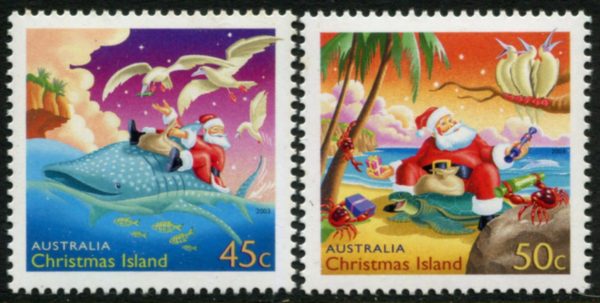 CHRISTMAS ISLAND - 2003 'CHRISTMAS' Pair MNH [B4365]