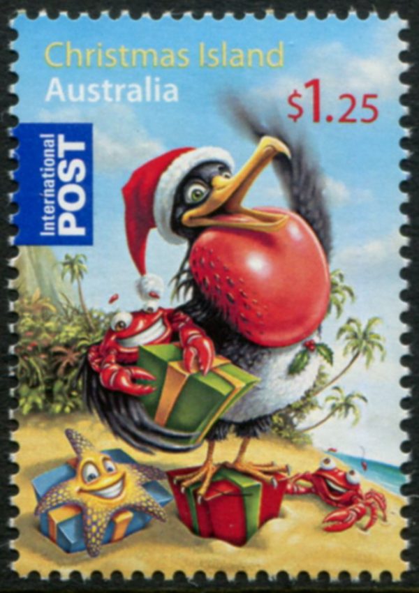 CHRISTMAS ISLAND - 2000 'FRIGATEBIRD WITH PRESENTS' MNH [B4384]