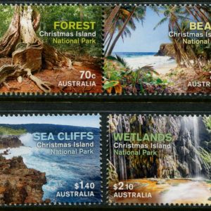 CHRISTMAS ISLAND - 2014 'NATIONAL PARKS' Set of 4 MNH [E6812]