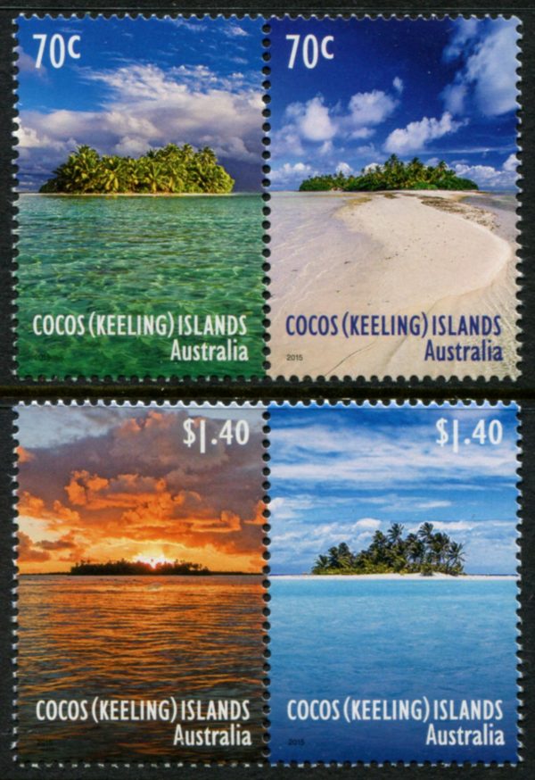 COCOS (KEELING) ISLANDS - 2015 'ISLANDS OF COCOS' Set of 4 MNH [E7360]