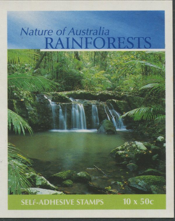 AUSTRALIA - 2003 'RAINFOREST - Daintree National Park' Self Adhesive Booklet Mint [E8969]