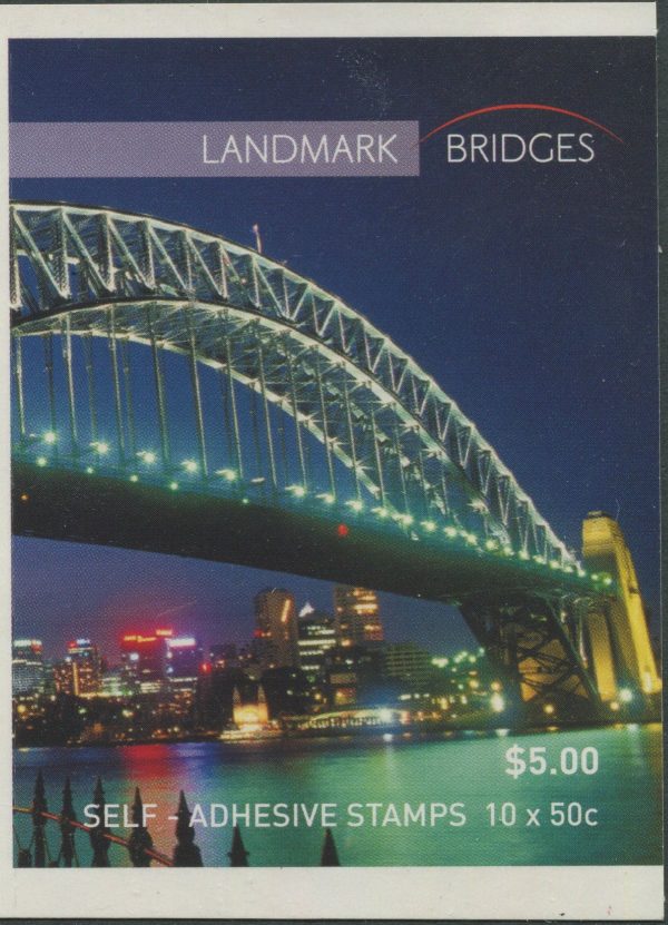 AUSTRALIA - 2004 'LANDMARK BRIDGES' Self Adhesive Booklet Mint [E8570]