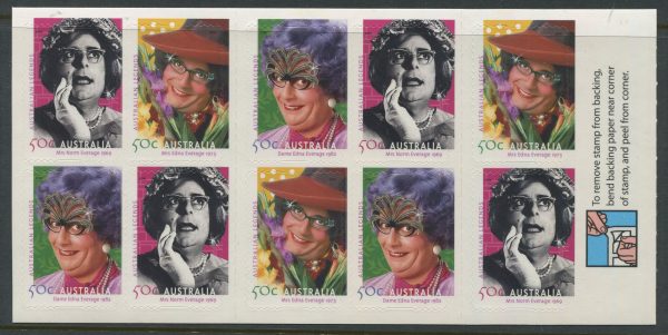 AUSTRALIA - 2006 'AUSTRALIAN LEGENDS - Barry Humphries' Self Adhesive Booklet Mint [E7993]