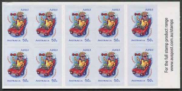 AUSTRALIA - 2007 'SIGNS OF THE ZODIAC - Aries' Self Adhesive Booklet Mint [E9004]