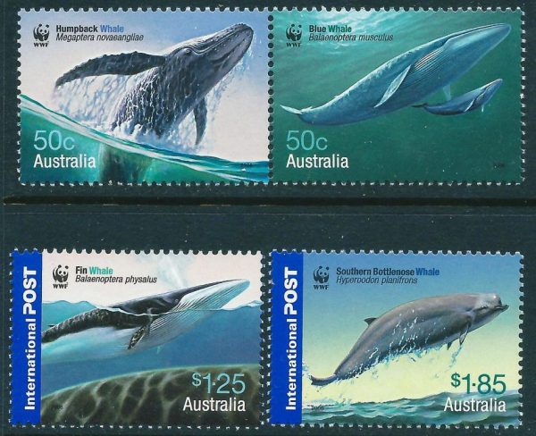 AUSTRALIA - 2006 'WHALES DOWN UNDER' Set of 4 MNH [E8935]