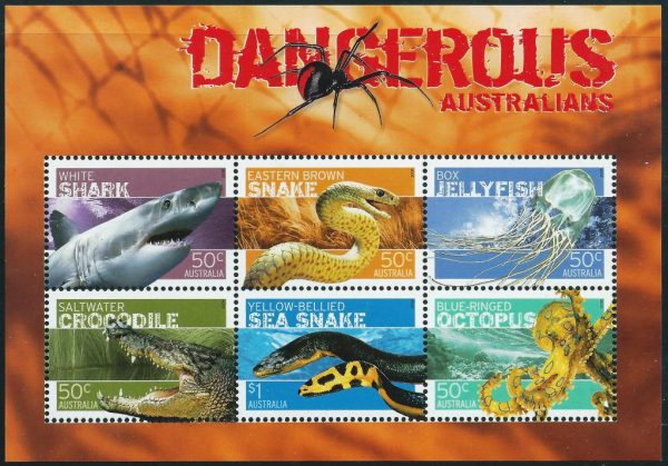 AUSTRALIA - 2006 'DANGEROUS AUSTRALIANS' Miniature Sheet MNH [B9962]