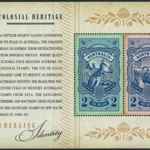 AUSTRALIA - 2011 'COLONIAL HERITAGE - Emerging Identity' Miniature Sheet MNH [B9537]