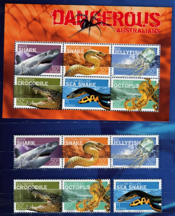 AUSTRALIA - 2006 'DANGEROUS AUSTRALIANS' Presentation Pack MNH [B4962]