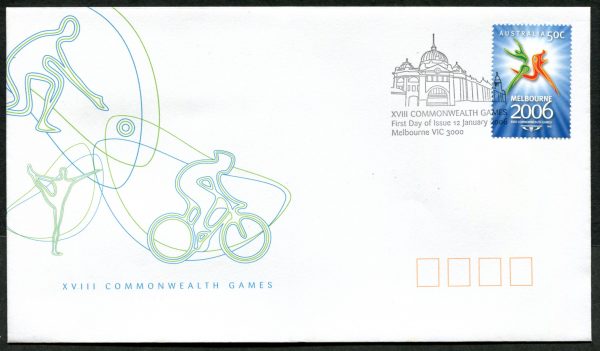 AUSTRALIA - 2006 'XVIII COMMONWEALTH GAMES' First Day Cover [C1424^]