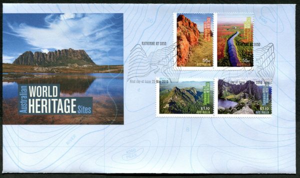 AUSTRALIA - 2010 'WORLD HERITAGE SITES' First Day Cover [C1490^]