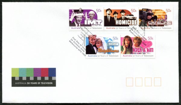 AUSTRALIA - 2006 '50 YEARS OF TELEVISION' First Day Cover [D7169]