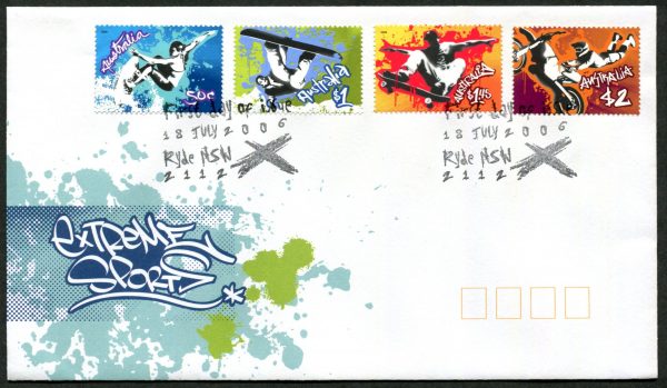 AUSTRALIA - 2006 'EXTREME SPORTS' First Day Cover [D6760]