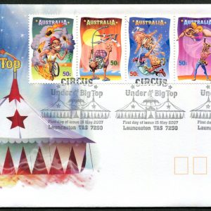 AUSTRALIA - 2007 'CIRCUS - Under the Big Top' First Day Cover [C1585]