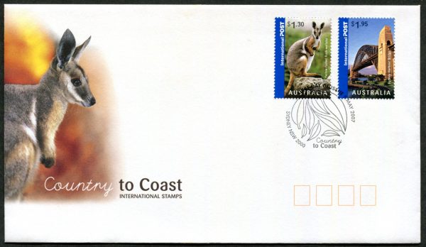 AUSTRALIA - 2007 'COUNTRY TO COAST' First Day Cover [C1573]