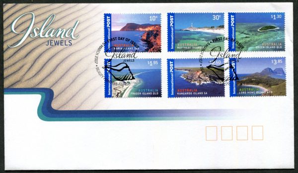 AUSTRALIA - 2007 'ISLAND JEWELS' First Day Cover [C1571^]