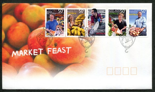 AUSTRALIA - 2007 'MARKET FEAST' First Day Cover [C1589]