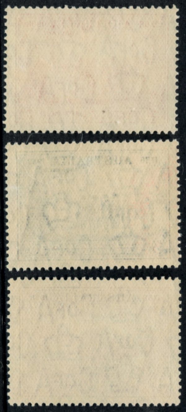 AUSTRALIA - 1937 NSW Sesqui-Cent. Set to 9d 'PURPLE' MNH SG193-95 Cv £40 [B5604]
