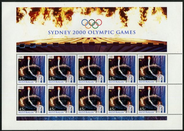 AUSTRALIA - 2000 'OLYMPIC GAMES OPENING CEREMONY' Sheetlet MNH [E9374]