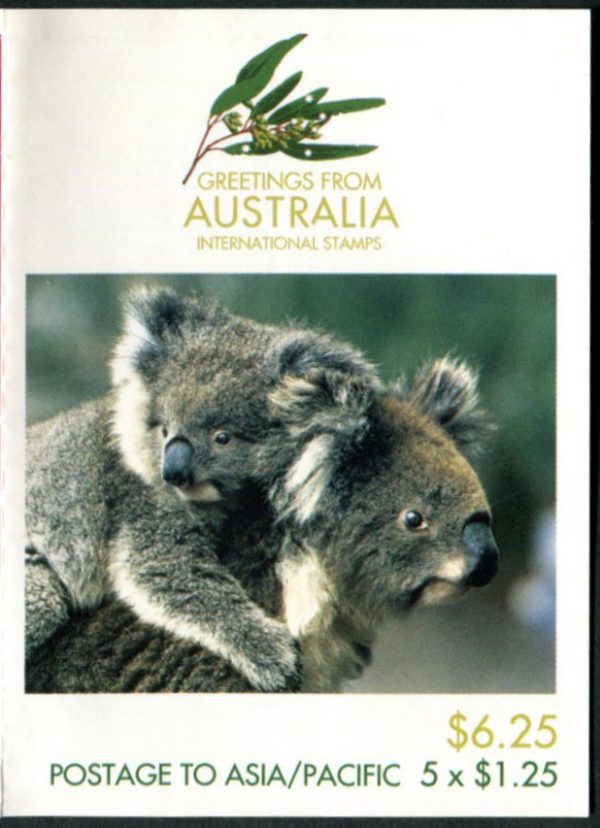 AUSTRALIA - 2006 'GREETINGS FROM AUSTRALIA' Washington Overprint Self Adhesive Booklet Pane Mint [E7985]