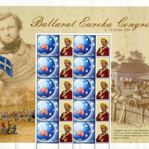 AUSTRALIA - 2004 'BALLARAT EUREKA CONGRESS' Sheetlet MNH [E9954]