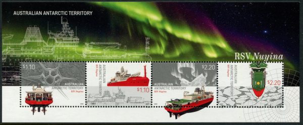 AAT - 2020 'RSV NUYINA' Miniature Sheet MNH [E2891]