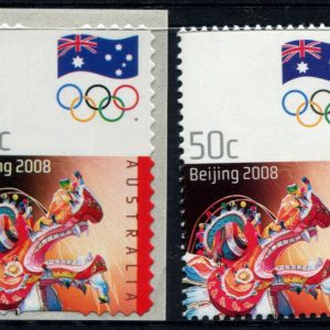 AUSTRALIA - 2008 'OLYMPIC GAMES BEIJING' + Self Adhesive MNH [F0890]