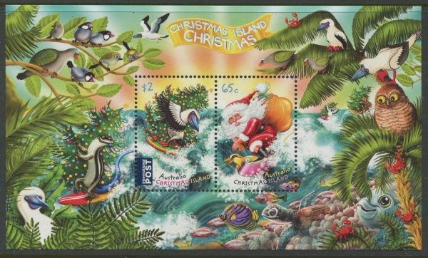 CHRISTMAS ISLAND - 2018 'CHRISTMAS' Miniature Sheet MNH [E7466]