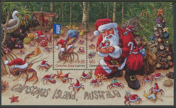 CHRISTMAS ISLAND - 2014 'CHRISTMAS' Miniature Sheet MNH [E7469]