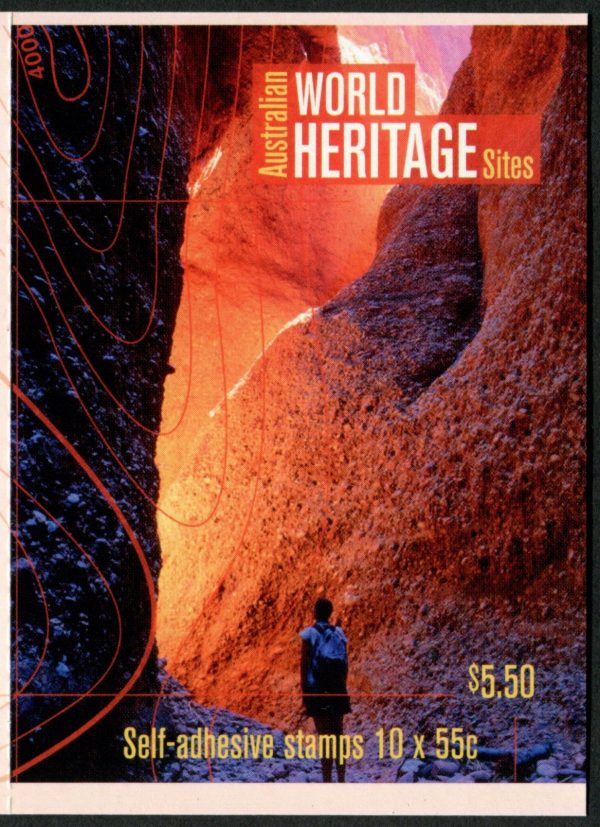 AUSTRALIA - 2010 'WORLD HERITAGE' Self Adhesive Booklet Mint [B7094]