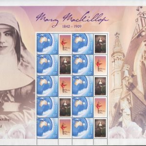 AUSTRALIA - 2008 'MARY MACKILLOP 1842-1909' Souvenir Sheet MNH [F0201]