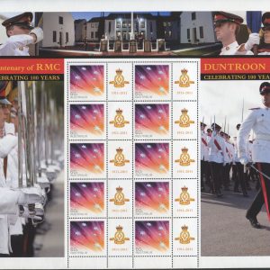 AUSTRALIA - 2011 'CENTENARY of RMC DUNTROON' Souvenir Sheet MNH [C3163]