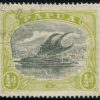 Papua - 1916  ½d MYRTLE & APPLE GREEN Lakatois SG 93w VFU Cv £35 [B7487]