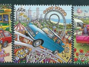 AUSTRALIA - 2013 'ROAD TRIP AUSTRALIA' Part II Set of 5 MNH [D1596]