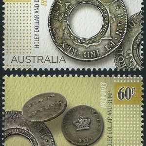 AUSTRALIA - 2013 'HOLEY DOLLAR & DUMP' Pair MNH [D7959]