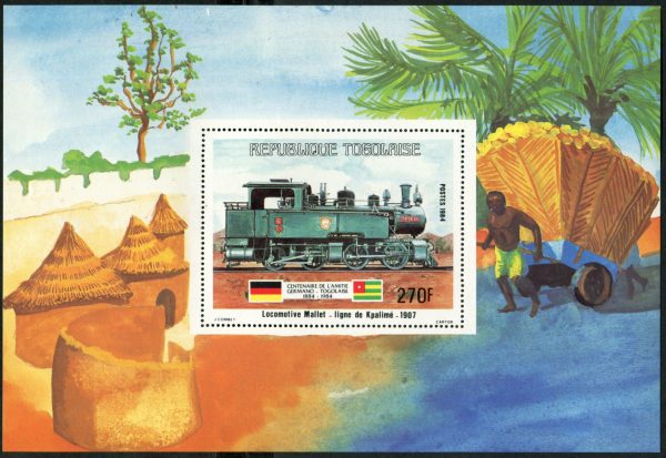 TOGO - 1984 'LOCOMOTIVE - MALLET' Miniature Sheet MNH [B7510]