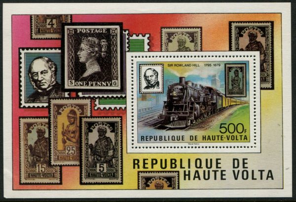 UPPER VOLTA - 1979 'DEATH CENTENARY OF ROWLAND HILL' Miniature Sheet MNH [B7496]