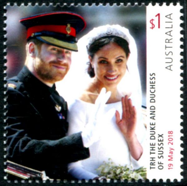 AUSTRALIA - 2018 'ROYAL WEDDING - Harry & Meghan' MNH [E6274]