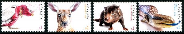 AUSTRALIA - 2019 'AUSTRALIAN FAUNA' Set of 4 MNH [F0319]