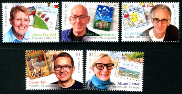 AUSTRALIA - 2019 'LEGENDS OF CHILDREN'S LITERATURE' Set of 5 MNH [D2620]