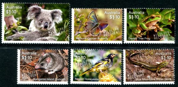 AUSTRALIA - 2020 'WILDLIFE RECOVERY' Set of 6 MNH [B9749]