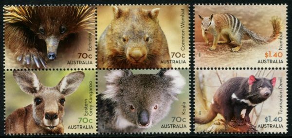 AUSTRALIA - 2015 'NATIVE ANIMALS' Set of 6 MNH [D4794]