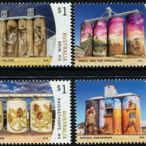 AUSTRALIA - 2018 'SILO ART' Set of 4 MNH [B9865]