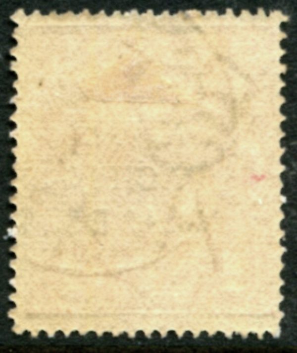 NWPI - 1918 KGV Single Wmk 1d 'RED' Setting 'a' SG103 FU [D0003]